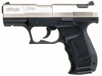 Пистолет пневматический Umarex Walther CP 99 (никелированный) - Охота и рыбалка
